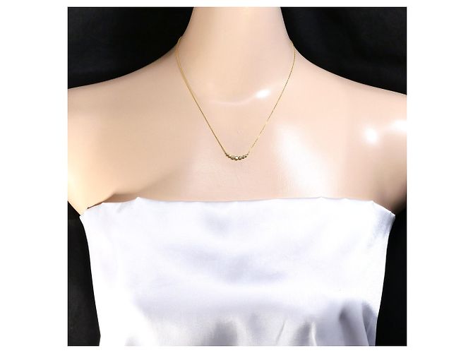 Autre Marque Collana in oro giallo 18K con diamante D'oro - vista 5