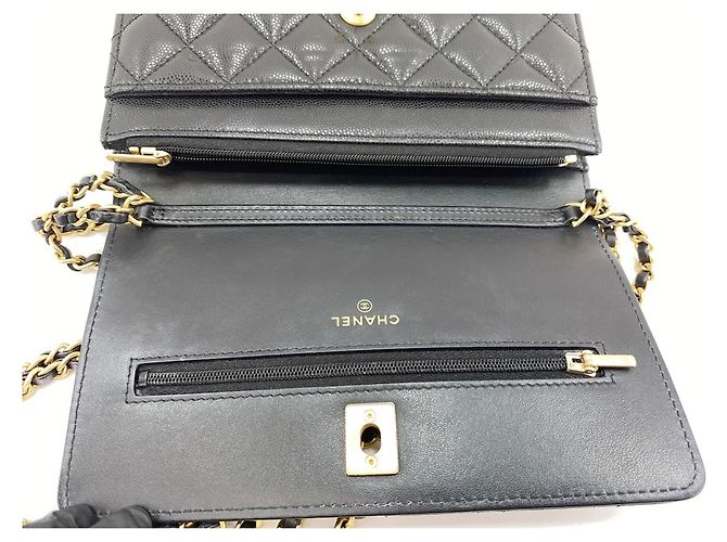 Chanel Matelassé Schultertasche Schwarz - Ansicht 10