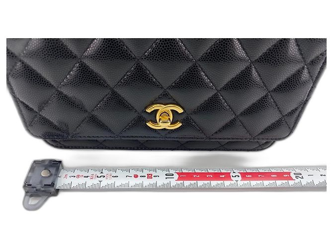 Chanel Matelassé Schultertasche Schwarz - Ansicht 3