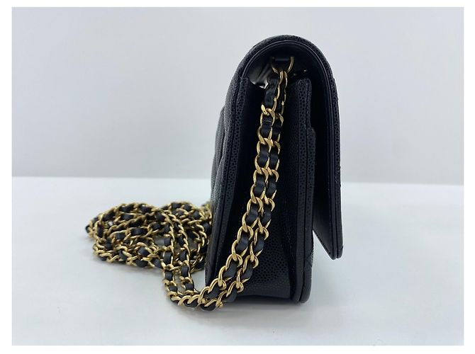 Chanel Matelassé Schultertasche Schwarz - Ansicht 5