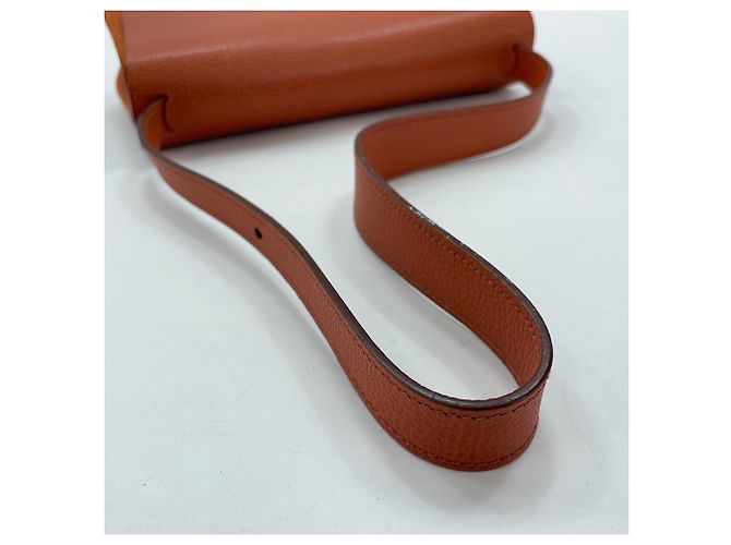 Hermès HERMES Sac Colorado PM Shoulder Bag en Naranja - vista 10