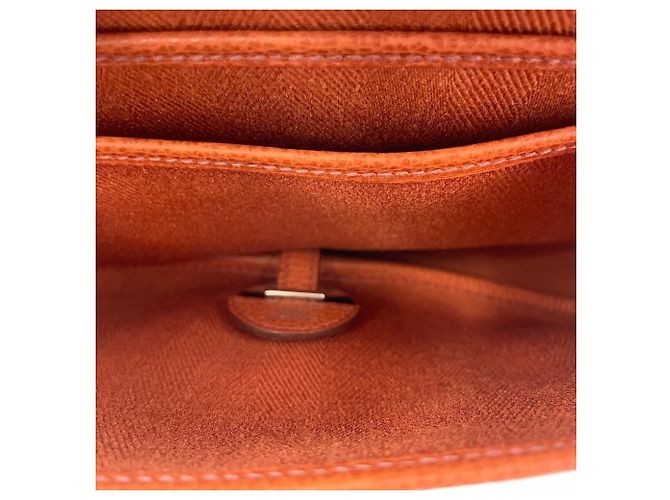 Hermès HERMES Sac Colorado PM Shoulder Bag en Naranja - vista 13