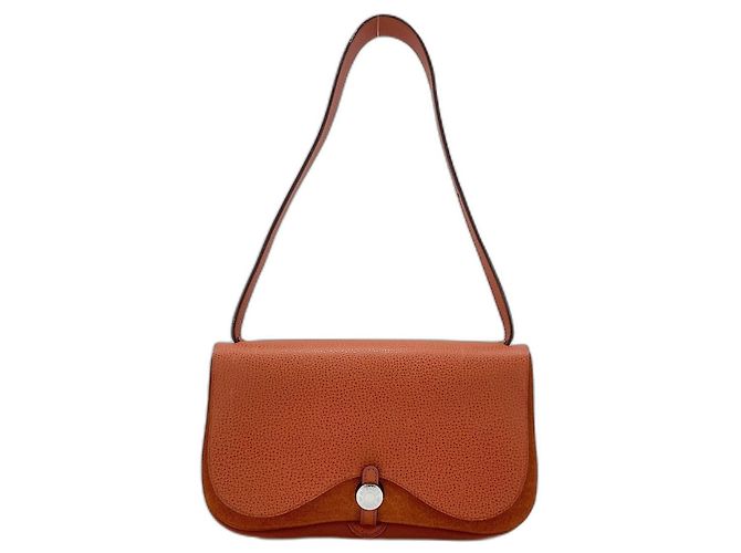 Hermès HERMES Sac Colorado PM Shoulder Bag en Naranja - vista 2