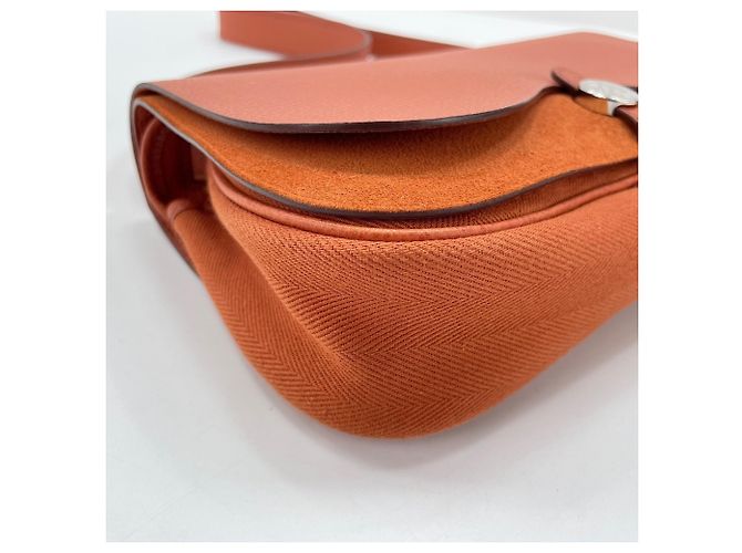 Hermès HERMES Sac Colorado PM Shoulder Bag en Naranja - vista 8