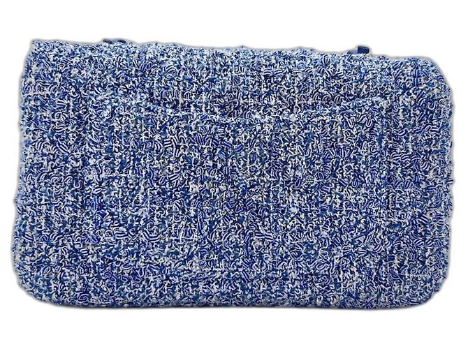 Sac à bandoulière Chanel Mini Matelassé en bleu - vue 3