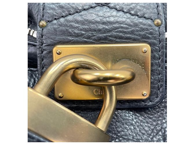 Borsa Chloé Paddington Studded - Black Nero - vista 16