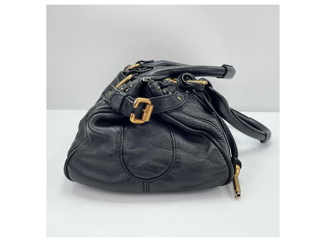 Borsa Chloé Paddington Studded - Black Nero - vista 6