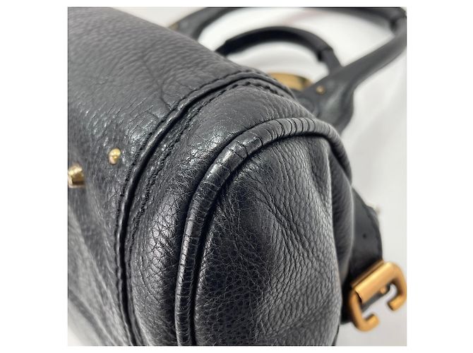 Borsa Chloé Paddington Studded - Black Nero - vista 8