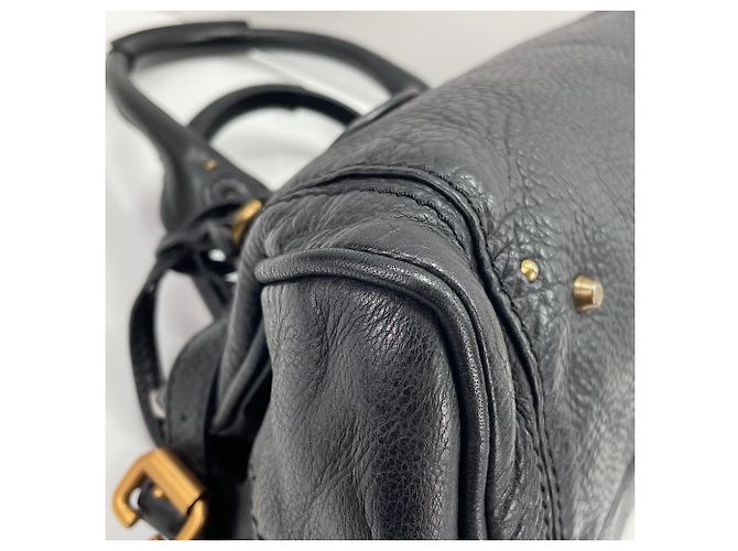 Borsa Chloé Paddington Studded - Black Nero - vista 9