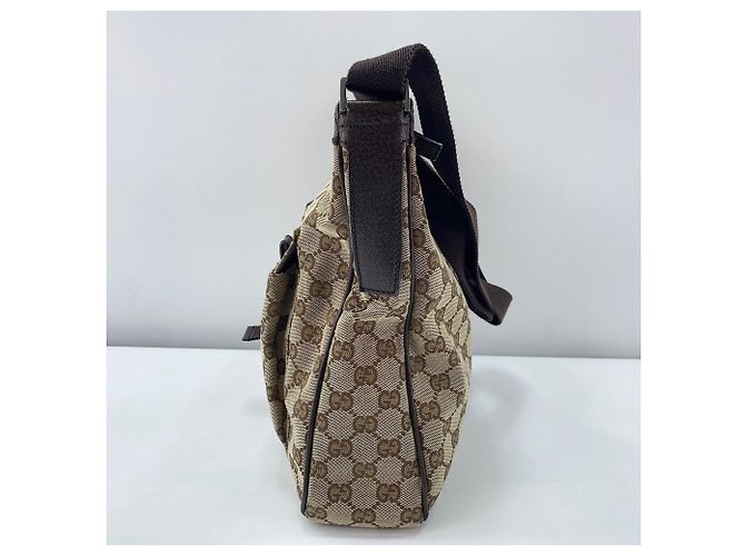 Borsa a tracolla Gucci beige - vista 5