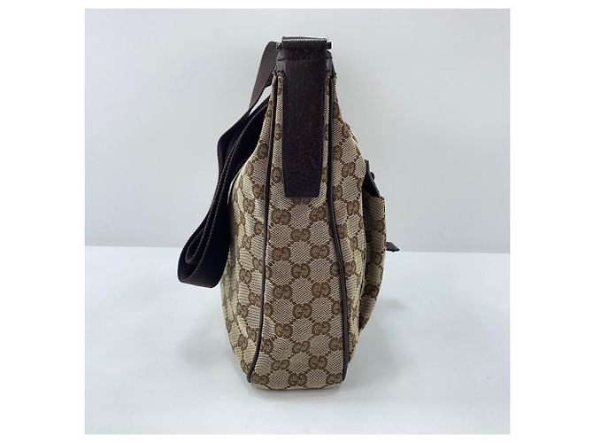 Borsa a tracolla Gucci beige - vista 6