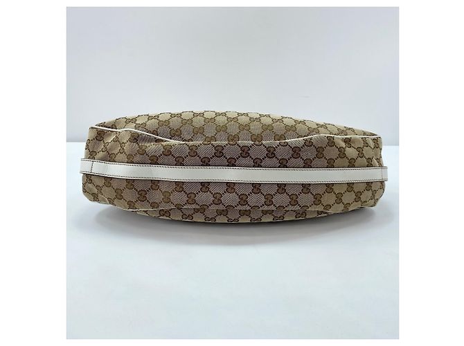 Borsa a Spalla Gucci Sherry Line - Beige - vista 6