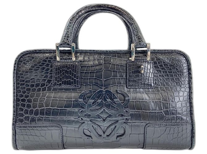 Borsa Loewe Amazona 28 – Black Nero - vista 2