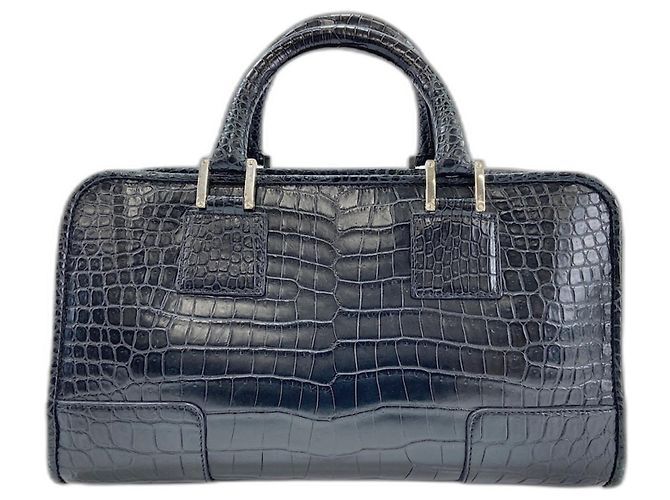 Borsa Loewe Amazona 28 – Black Nero - vista 3