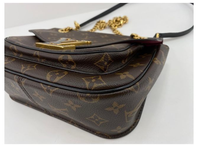 Borsa a Spalla Louis Vuitton Passy Marrone - vista 8