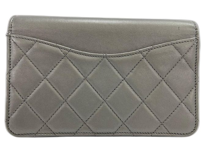 Borsa a Spalla Chanel Matelassé Argento - vista 2