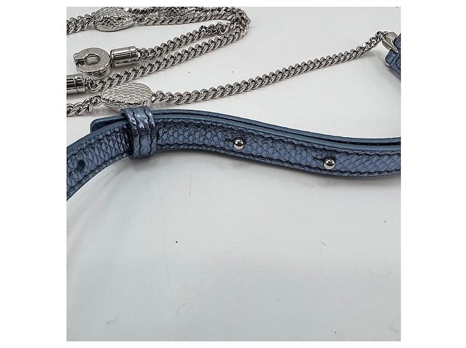Bulgari Borsa Mini Porta Gioielli Serpenti Forever di Bvlgari Blu - vista 13