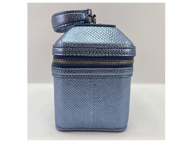 Bulgari Borsa Mini Porta Gioielli Serpenti Forever di Bvlgari Blu - vista 6