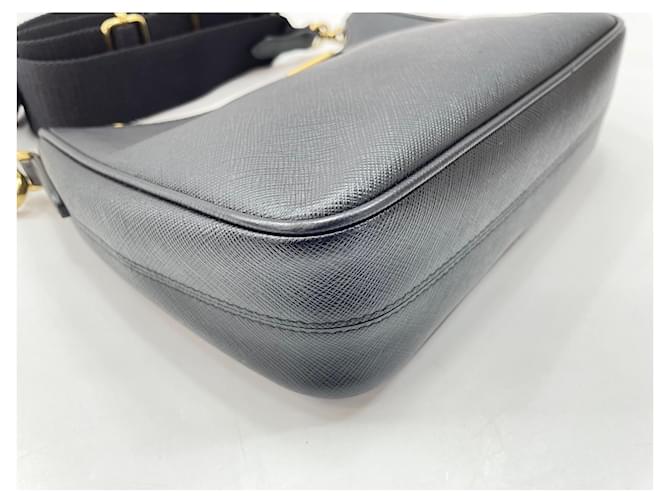 Borsa a tracolla nera Prada Nero - vista 7