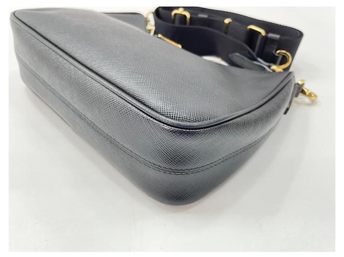 Borsa a tracolla nera Prada Nero - vista 8