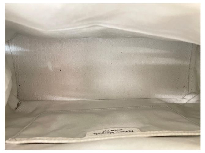Maison Martin Margiela Borsa a mano bianca Maison Margiela Bianco - vista 11