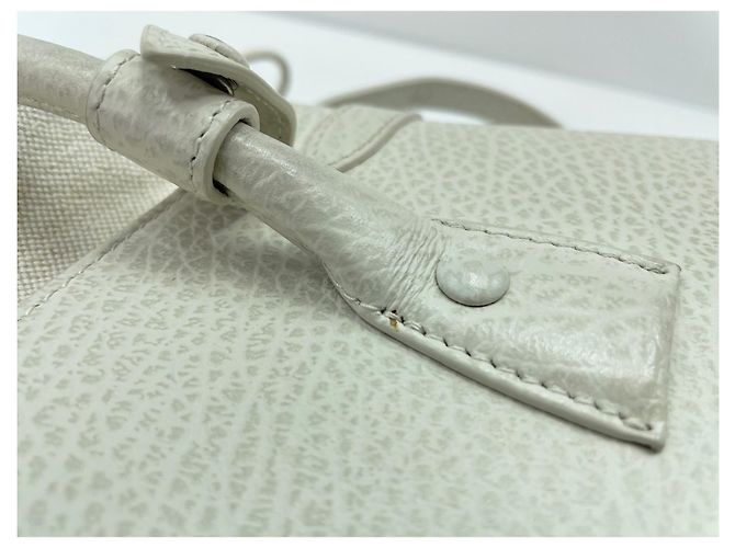 Maison Martin Margiela Borsa a mano bianca Maison Margiela Bianco - vista 12