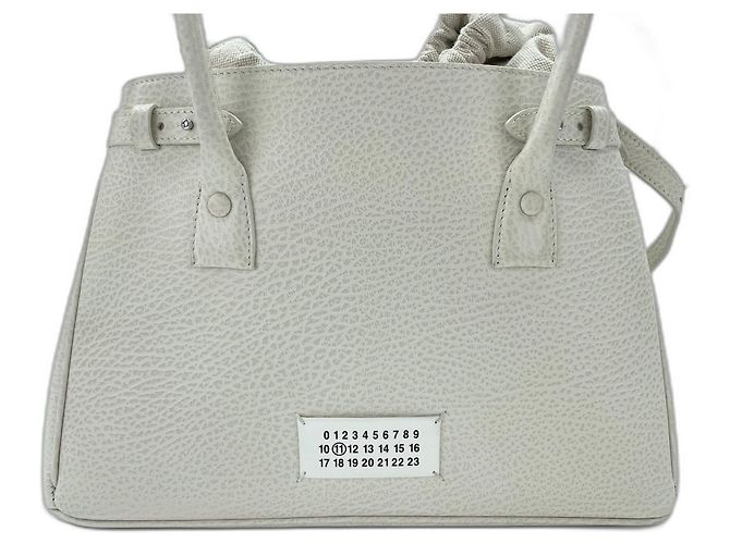 Maison Martin Margiela Borsa a mano bianca Maison Margiela Bianco - vista 2
