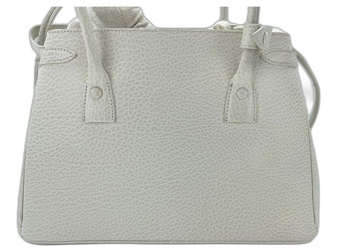 Maison Martin Margiela Borsa a mano bianca Maison Margiela Bianco - vista 3
