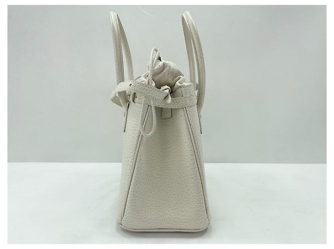 Maison Martin Margiela Borsa a mano bianca Maison Margiela Bianco - vista 4