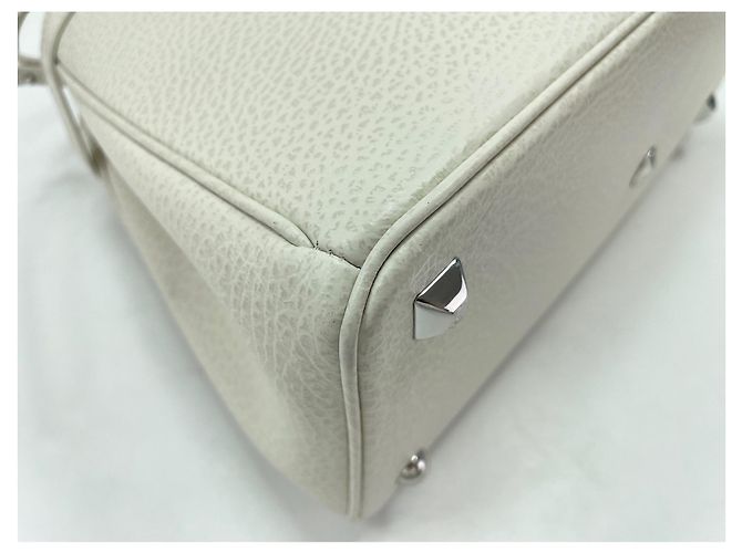 Maison Martin Margiela Borsa a mano bianca Maison Margiela Bianco - vista 7