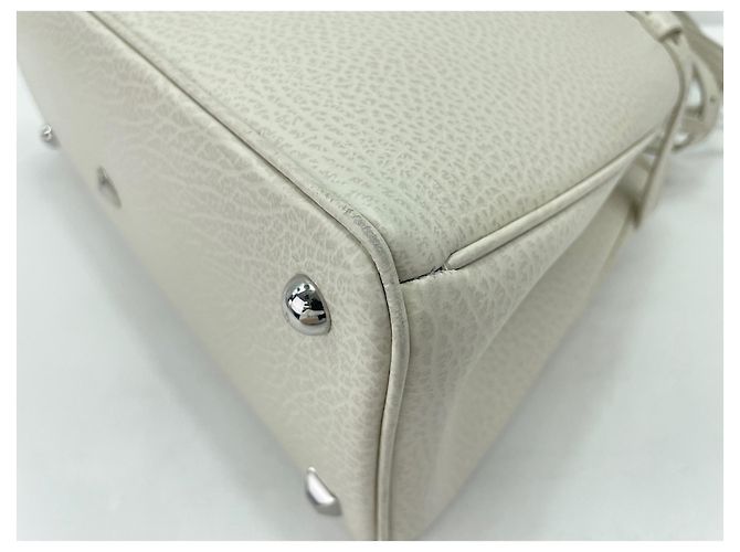 Maison Martin Margiela Borsa a mano bianca Maison Margiela Bianco - vista 8
