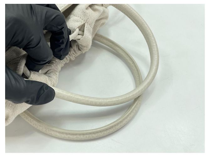 Maison Martin Margiela Borsa a mano bianca Maison Margiela Bianco - vista 9