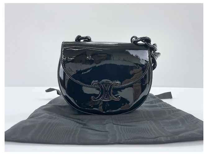 Céline Borsa CELINE Buzas Marley in nero - vista 12