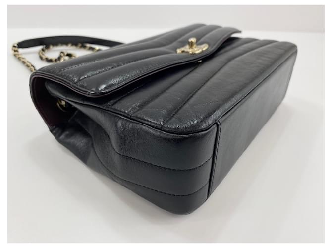 Borsa a tracolla Chanel nera Nero - vista 8