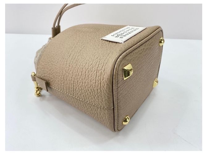 Maison Martin Margiela Borsa a mano beige Maison Margiela - vista 6