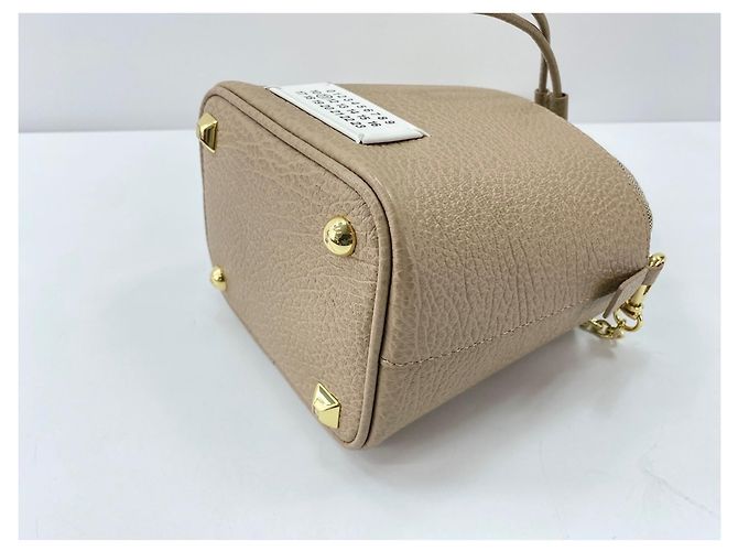 Maison Martin Margiela Borsa a mano beige Maison Margiela - vista 7