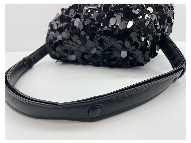 Prada Schultertasche Schwarz - Ansicht 10