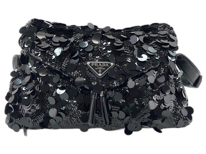 Prada Schultertasche Schwarz - Ansicht 2