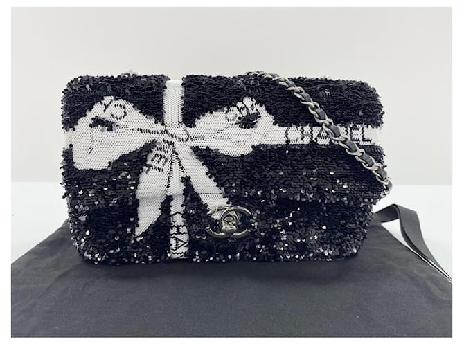 Borsa a tracolla Chanel nera Nero - vista 12
