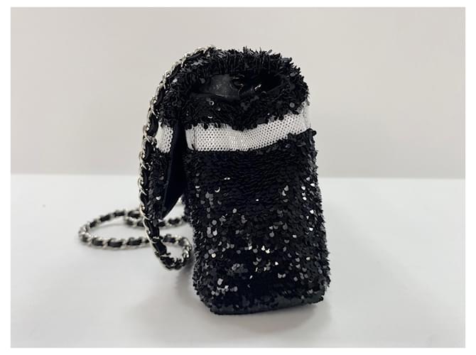 Borsa a tracolla Chanel nera Nero - vista 4