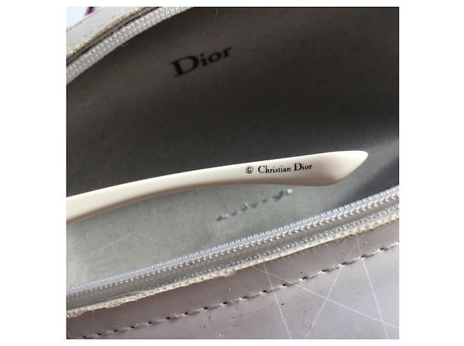 Christian Dior Mist Occhiali da Sole Oversize Crudo - vista 5