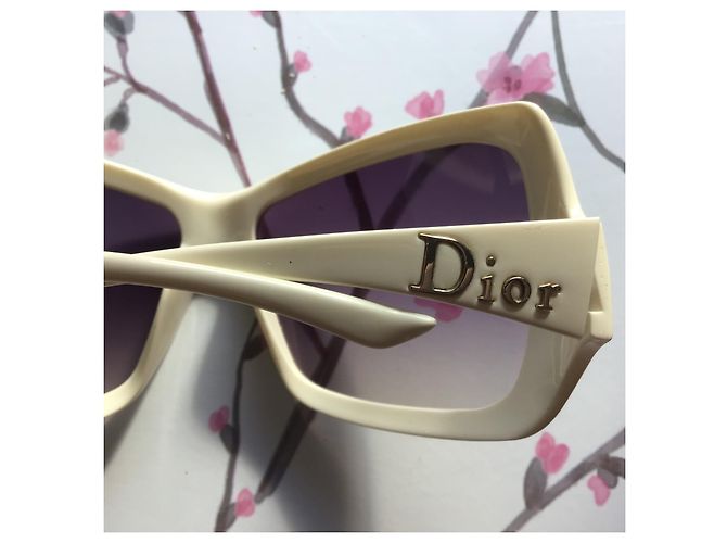 Christian Dior Mist Occhiali da Sole Oversize Crudo - vista 9