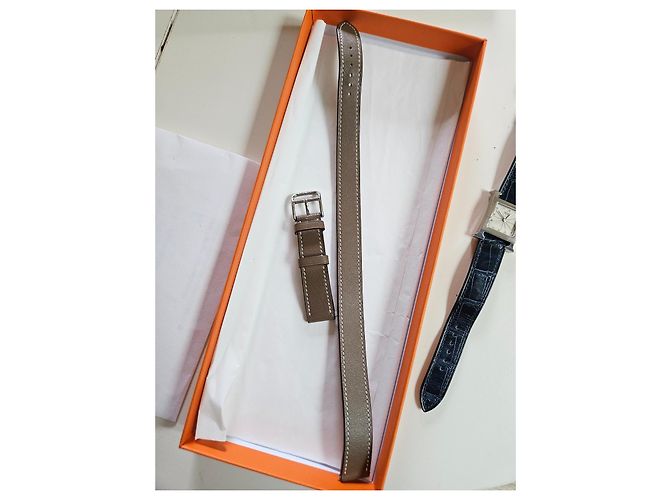 Reloj Hermès H Hour de Acero HH1.210 Hardware de plata - vista 11
