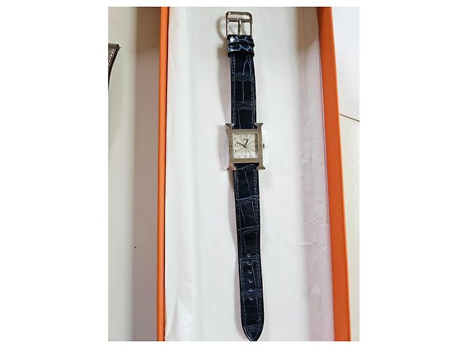 Reloj Hermès H Hour de Acero HH1.210 Hardware de plata - vista 2