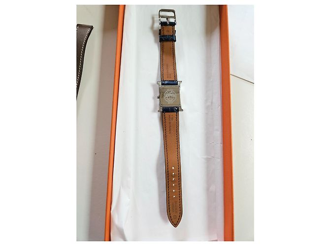 Reloj Hermès H Hour de Acero HH1.210 Hardware de plata - vista 3