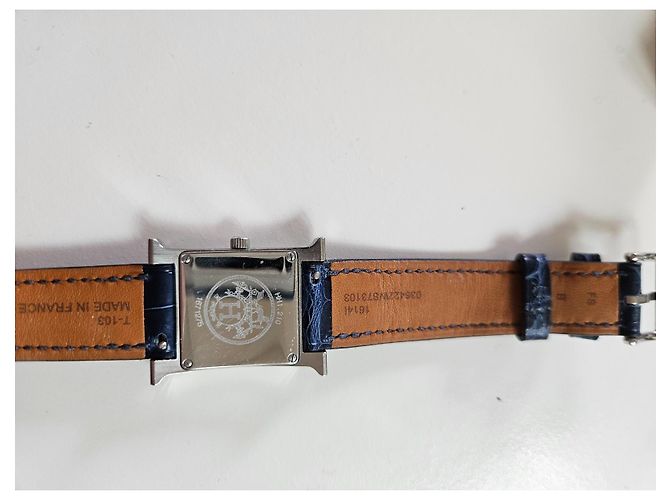 Reloj Hermès H Hour de Acero HH1.210 Hardware de plata - vista 5