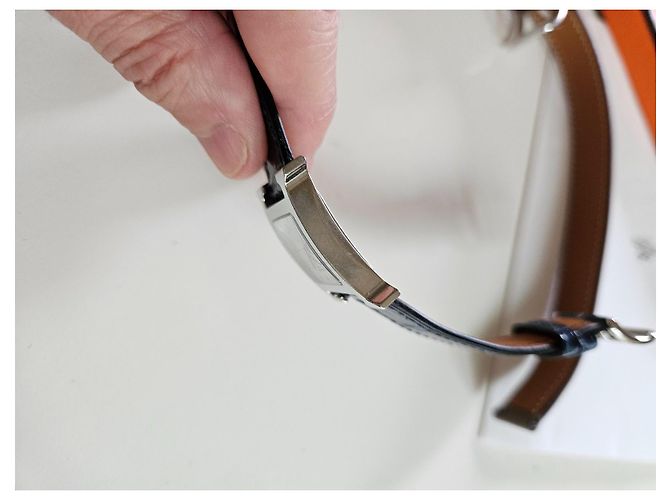 Reloj Hermès H Hour de Acero HH1.210 Hardware de plata - vista 6