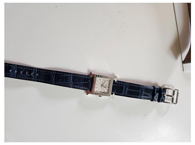 Reloj Hermès H Hour de Acero HH1.210 Hardware de plata - vista 7