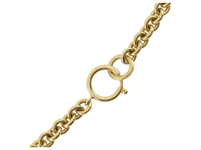 Collar Chanel Coco Mark Dorado - vista 4