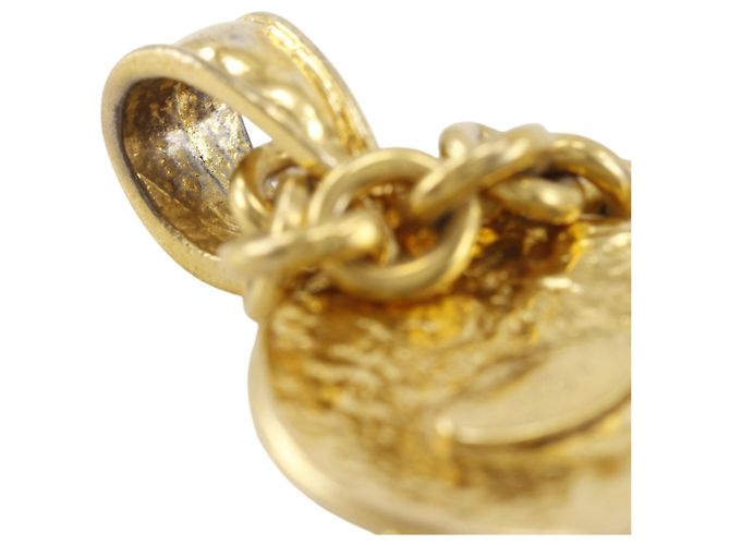 Collar Chanel Coco Mark Dorado - vista 6
